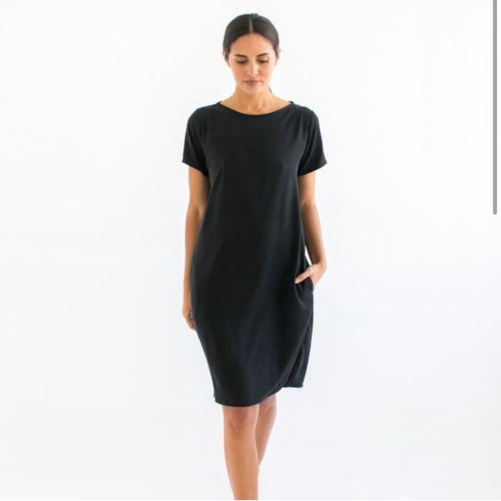 Sorely Pocket Cocoon Dress